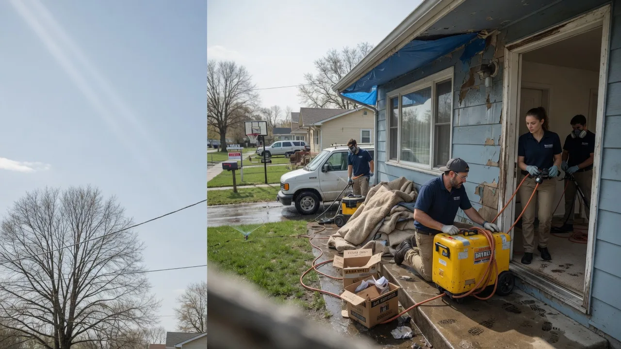 Basement Flood Cleanup in Luna, NM near me